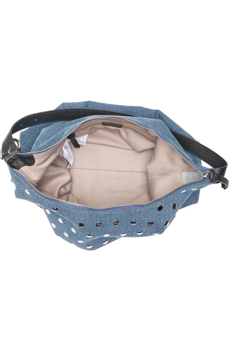 rag & bone Williamsburg Hobo Shoulder Bag, Alternate, color, Den