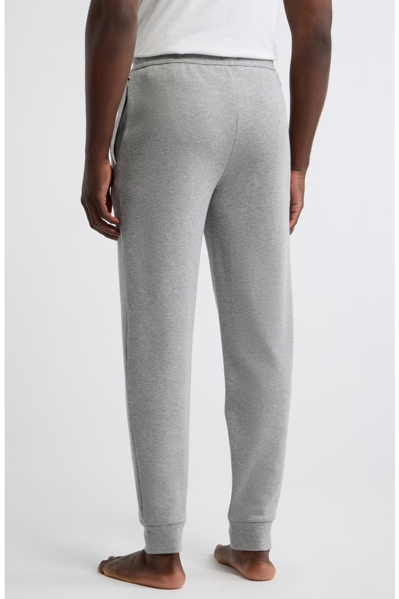 Waffle Knit Joggers, Alternate, color, MEDIUM GREY