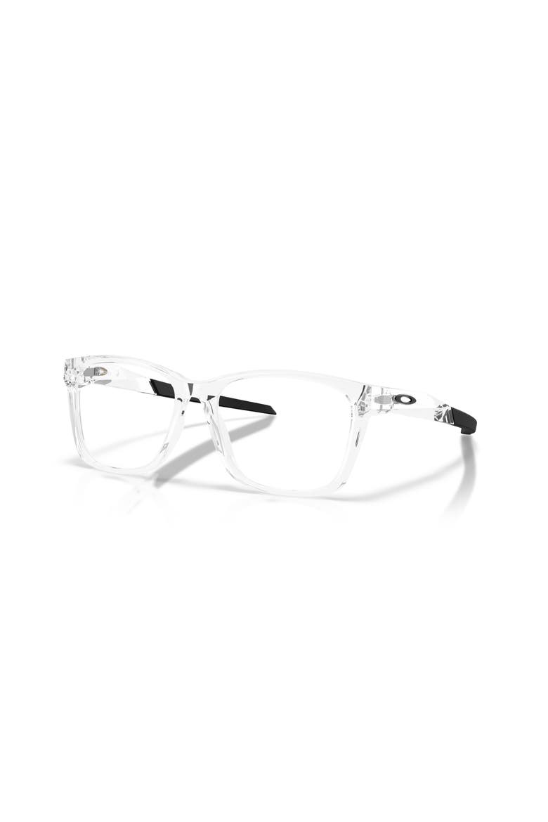 55mm Square optical glasses, Main, color, Transparent