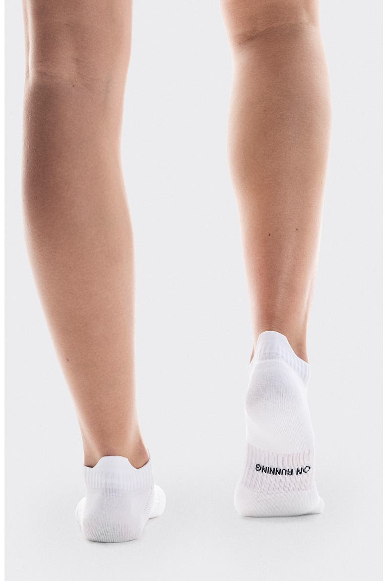 2-Pack Core Run Low Cut Socks, Alternate, color, WHITE