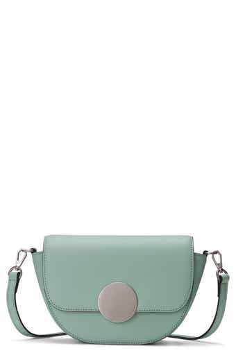 Lottie Leather Saddle Crossbody Bag