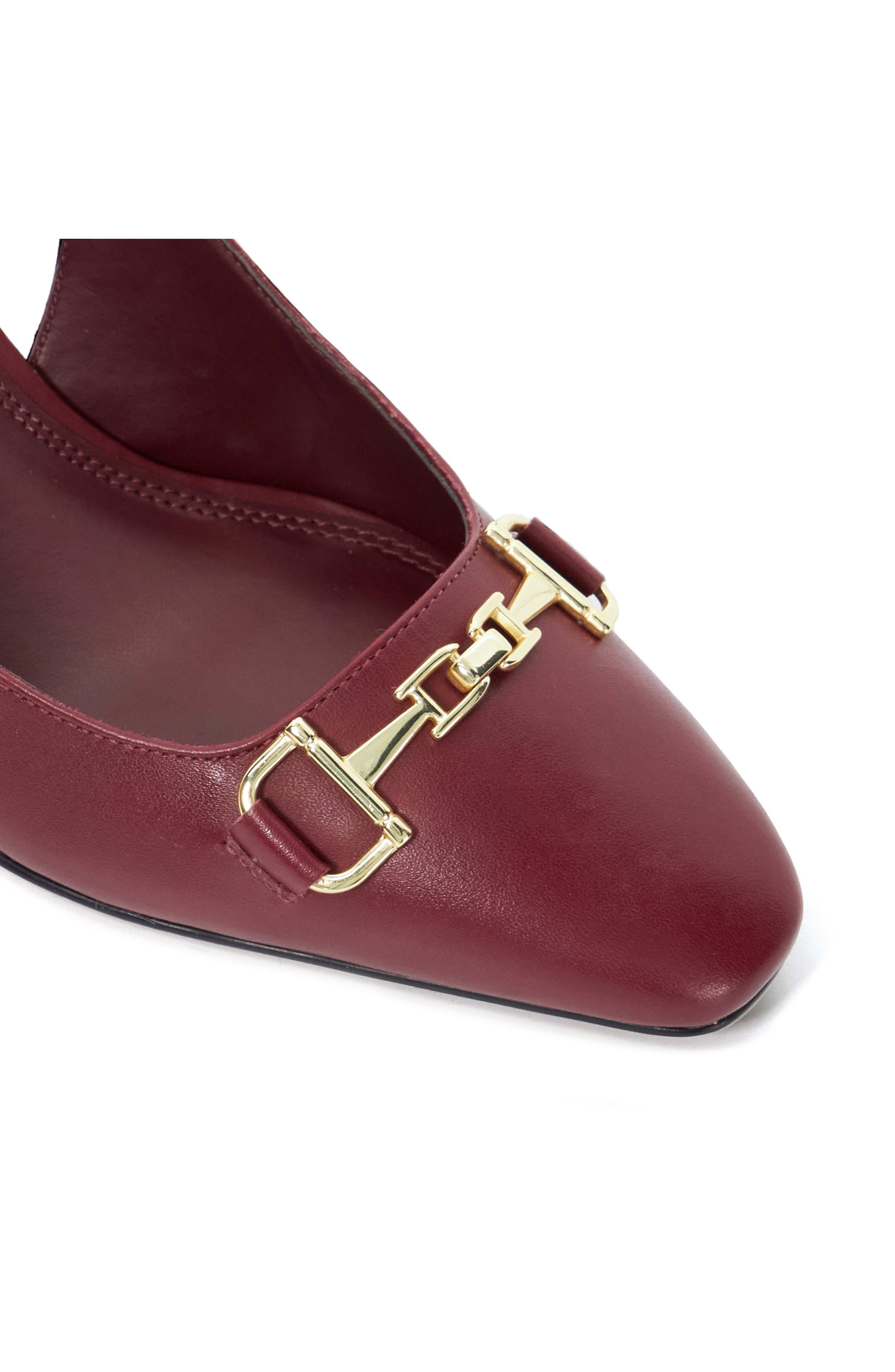 Dune London Detailed Slingback Pump, Alternate, color, 