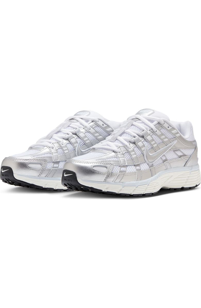 Nike P-6000 Sneaker, Main, color, White/ Silver/ Blue/ Sail