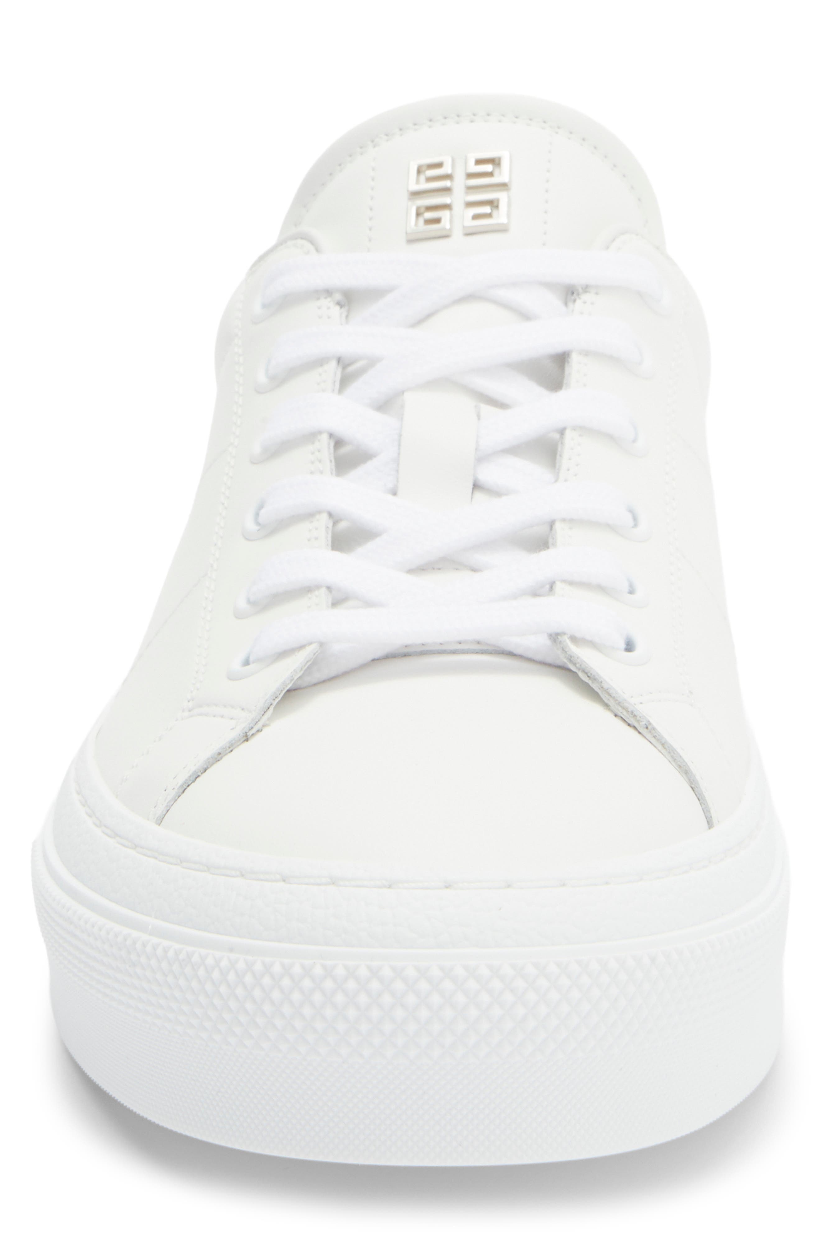 Givenchy City Platform Sneaker, Alternate, color, White Black