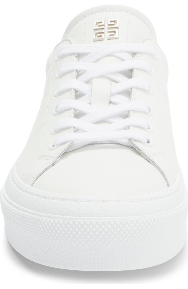 Givenchy City Platform Sneaker, Alternate, color, White Black