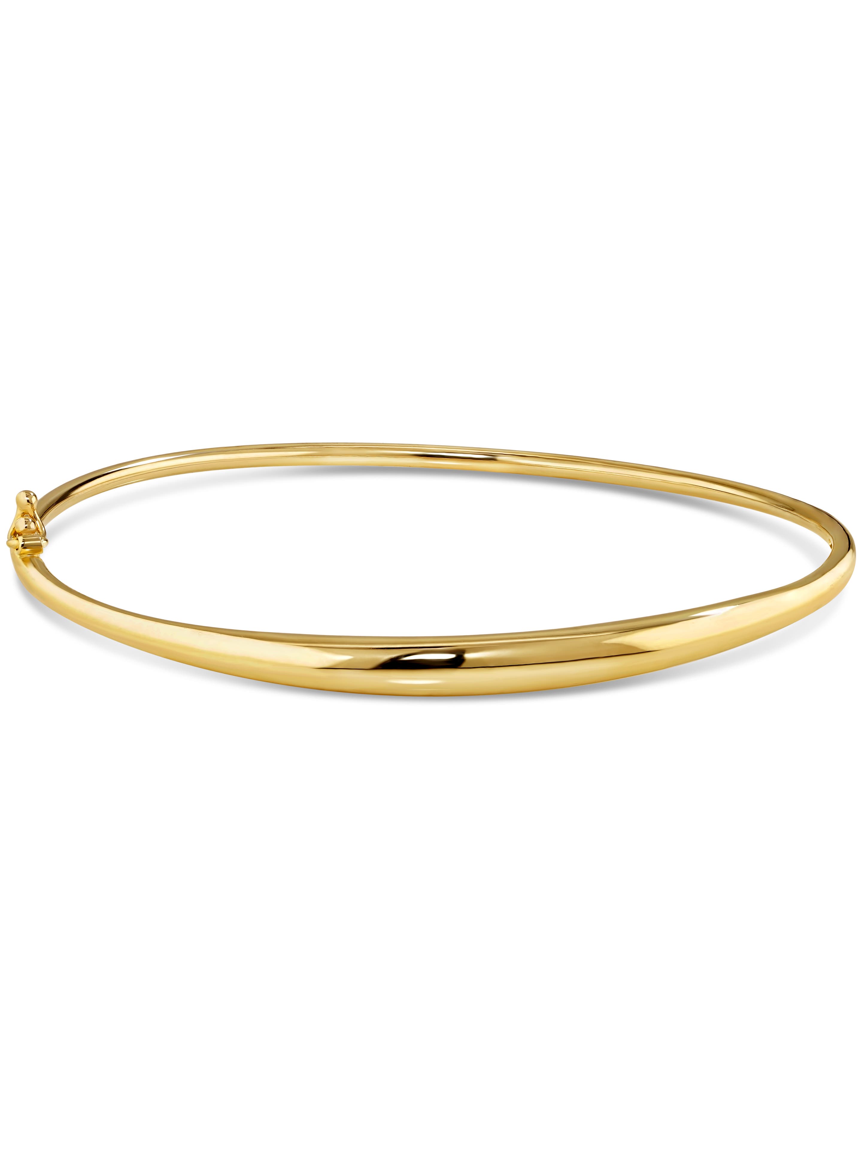 Devata Dome Bangle Bracelet In Gold