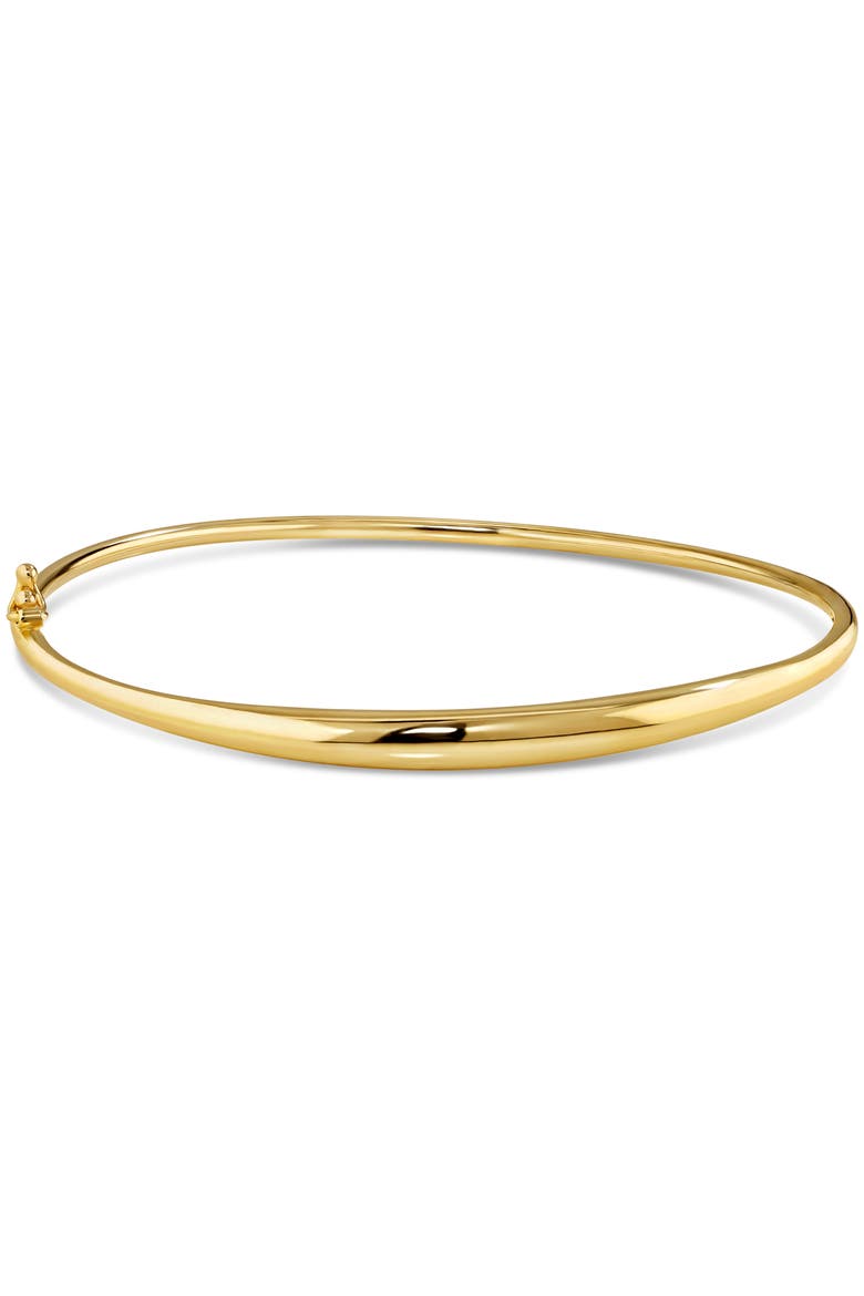 Dome Bangle Bracelet in 14K Gold, Main, color, Yellow Gold