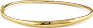 DEVATA Dome Bangle Bracelet in 14K Gold