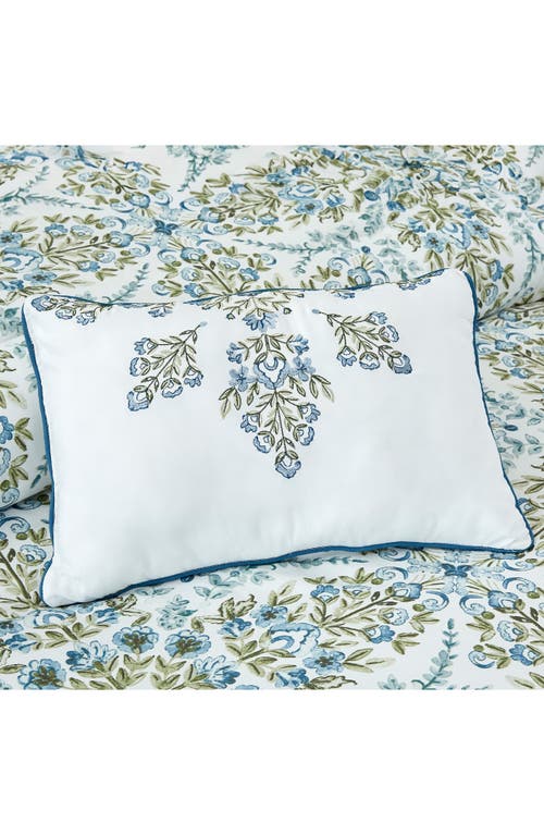 MODERN THREADS MODERN THREADS FLORAL PRINT MICROFIBER 5-PIECE COMFORTER SET 