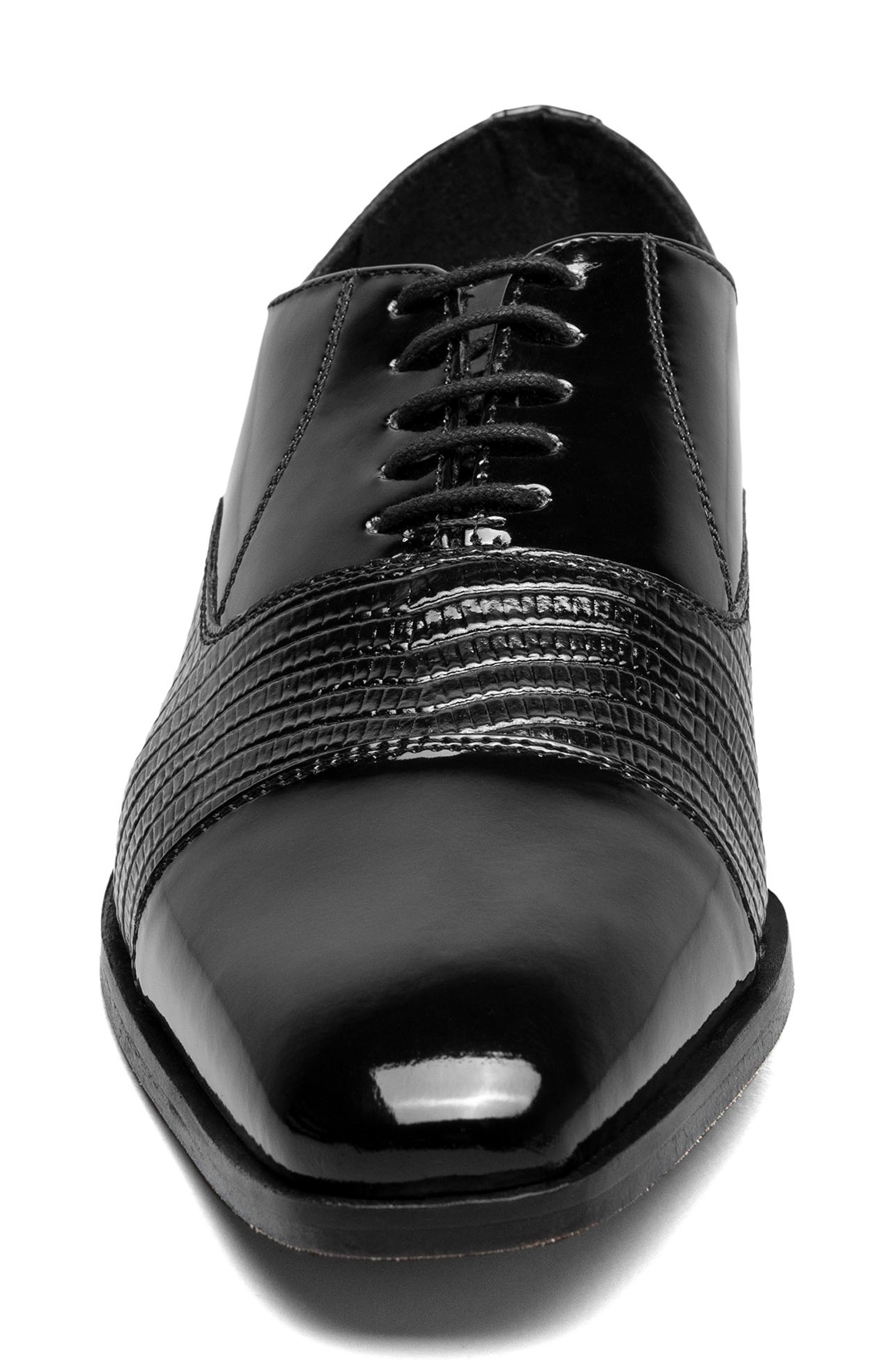 Stacy Adams Razzeto Cap Toe Oxford, Alternate, color, Black