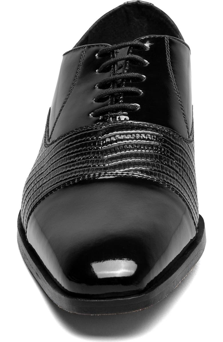 Stacy Adams Razzeto Cap Toe Oxford, Alternate, color, Black