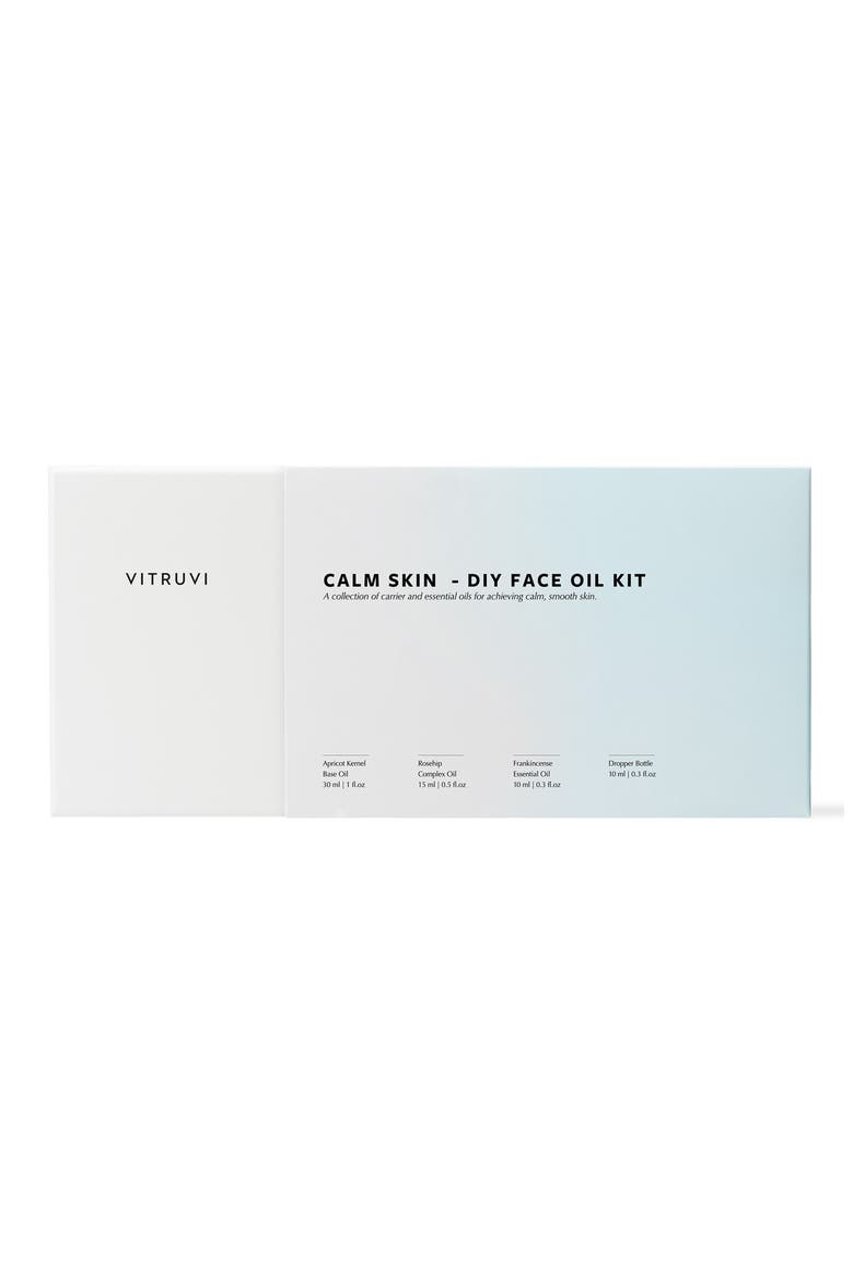 Calm Skin Do-It-Yourself Face Oil Set, Main, color, NO COLOR