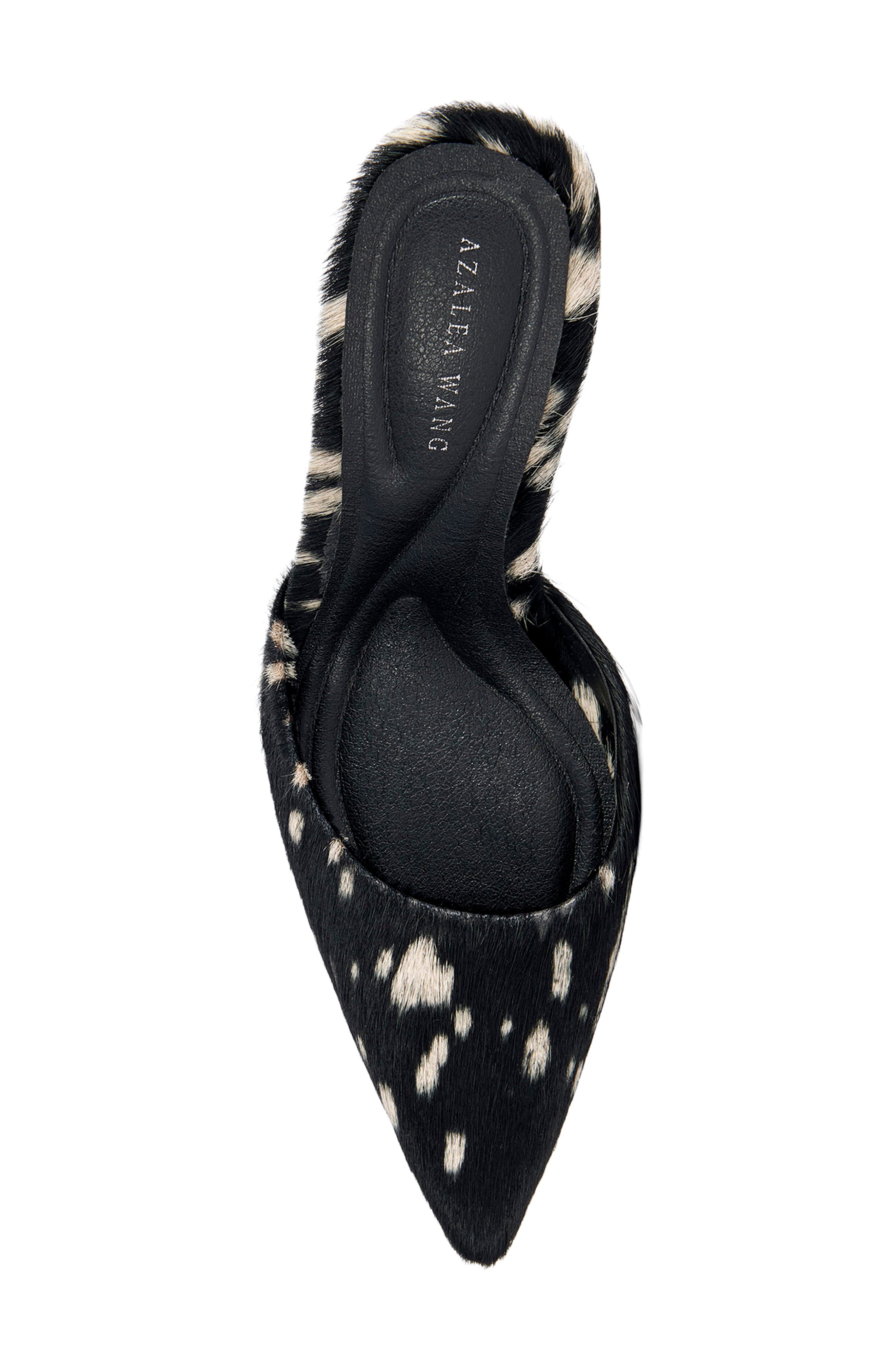 Cambie Calf Hair Mule, Alternate, color, BLACK MULTI