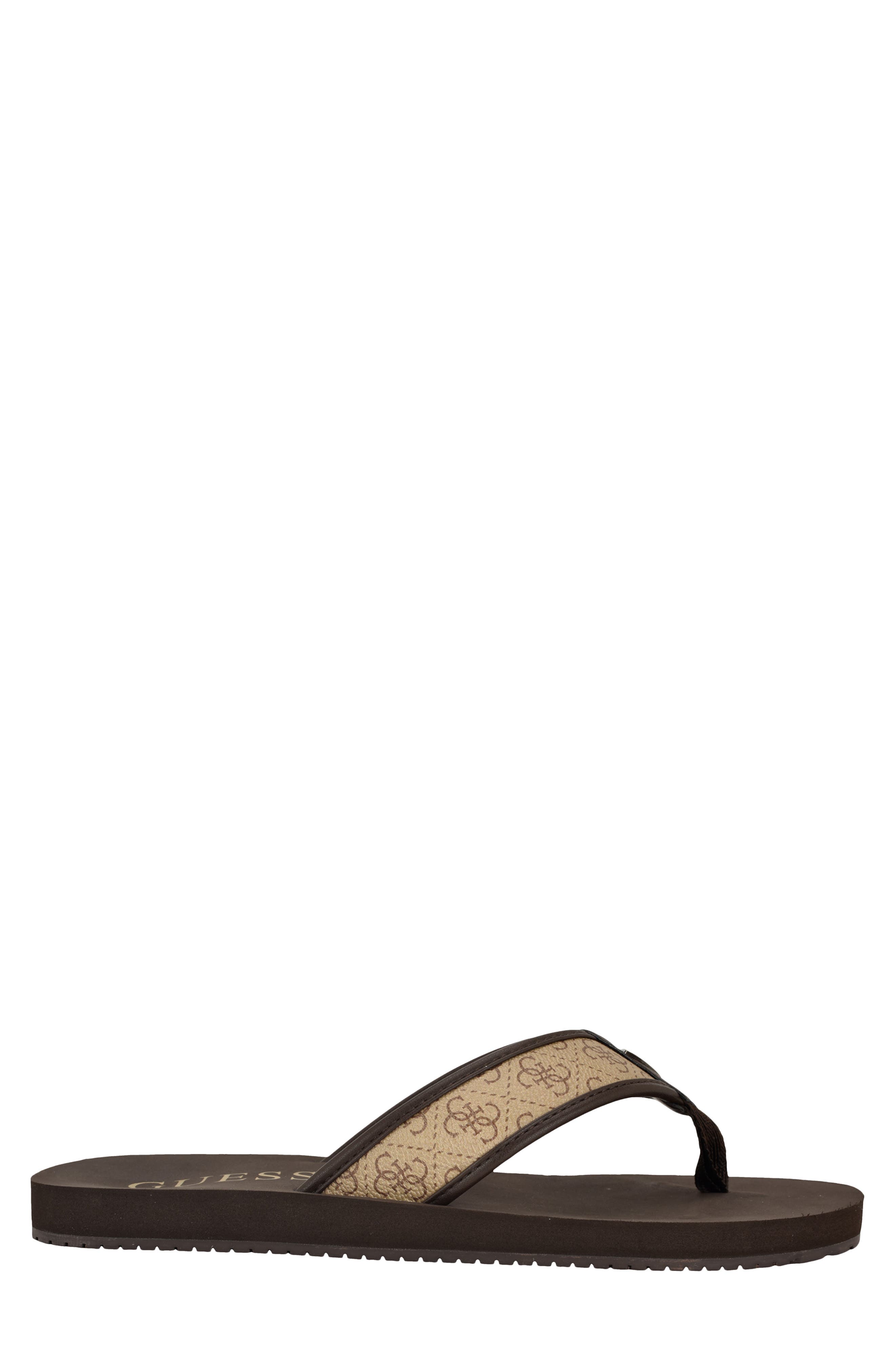 Flip Flop, Alternate, color, LIGHT NATURAL LOGO MULTI