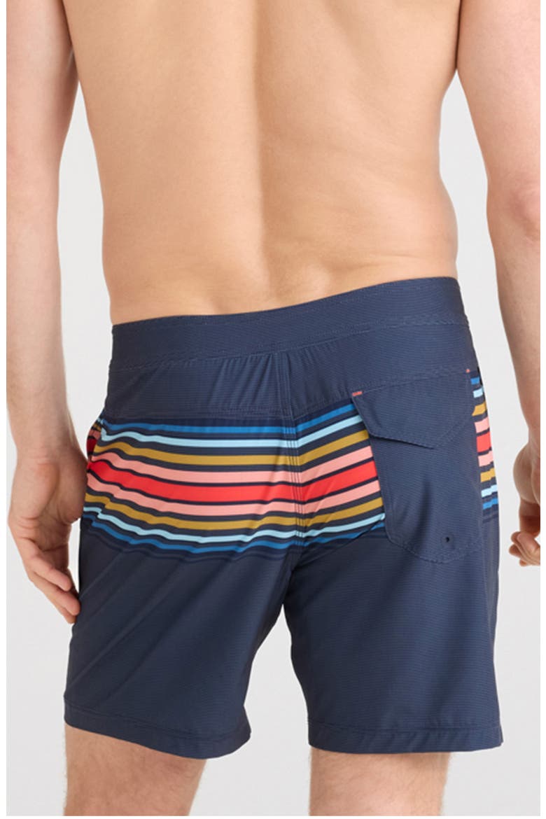 Betawave 2-in-1 5-Inch Board Shorts, Alternate, color, HORIZON STRIPE-MARITIME