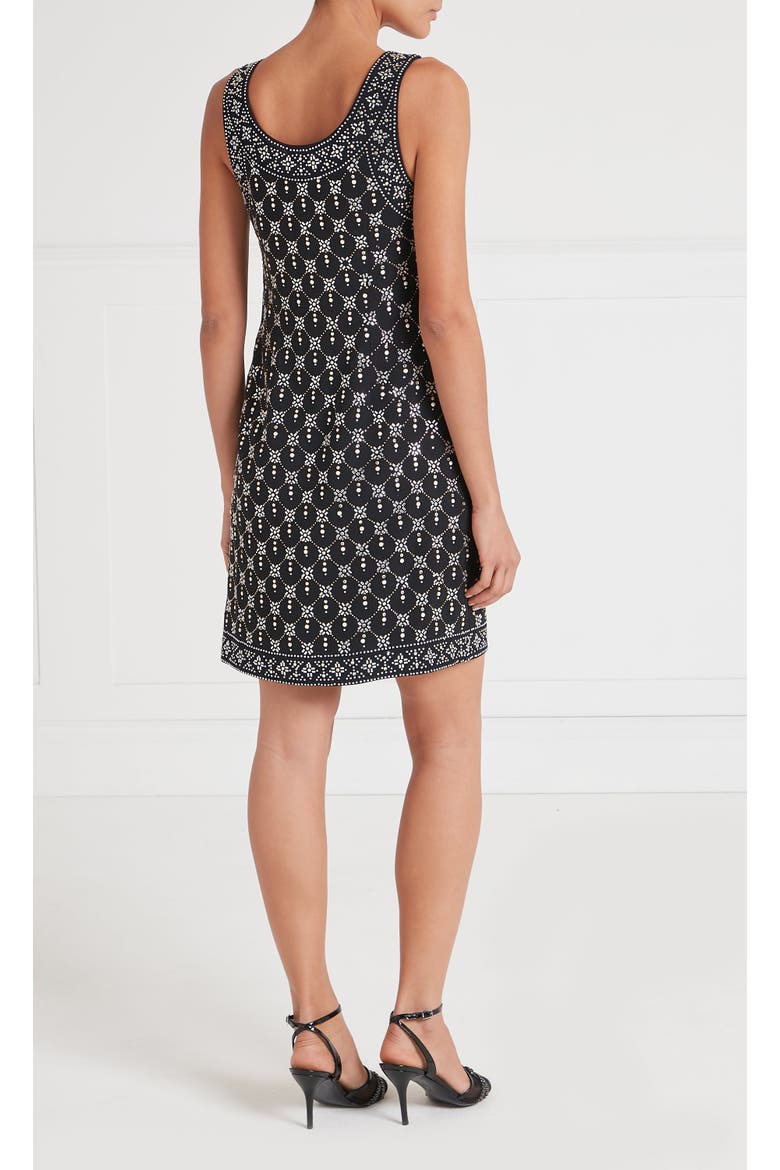 Gallantry Mini Dress, Alternate, color, Black