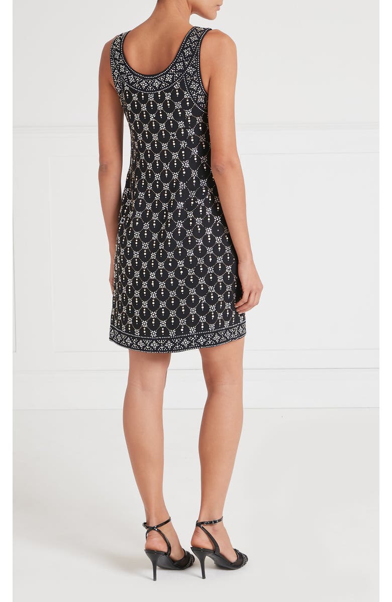 Temperley London Gallantry Mini Dress, Alternate, color, Black