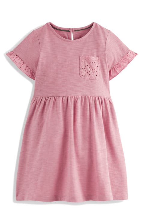 Kids' Eyelet Cotton Dress (Toddler, Little Kid & Big Kid)