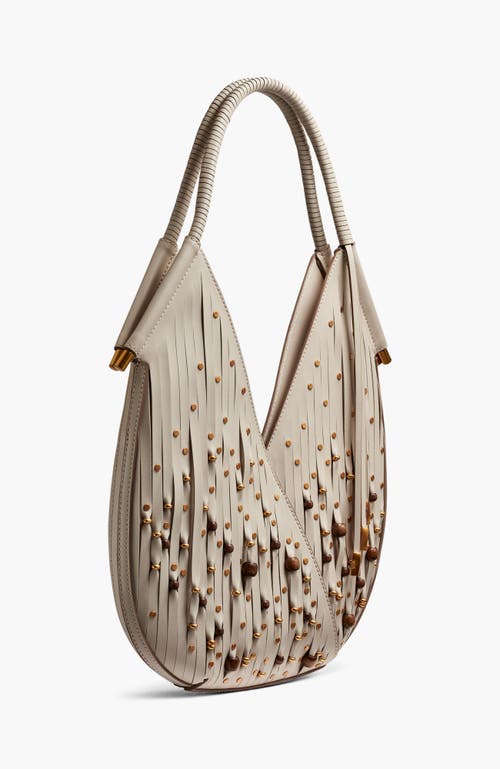 Donna Karan New York Baldwin Beaded Lasercut Mini Shoulder