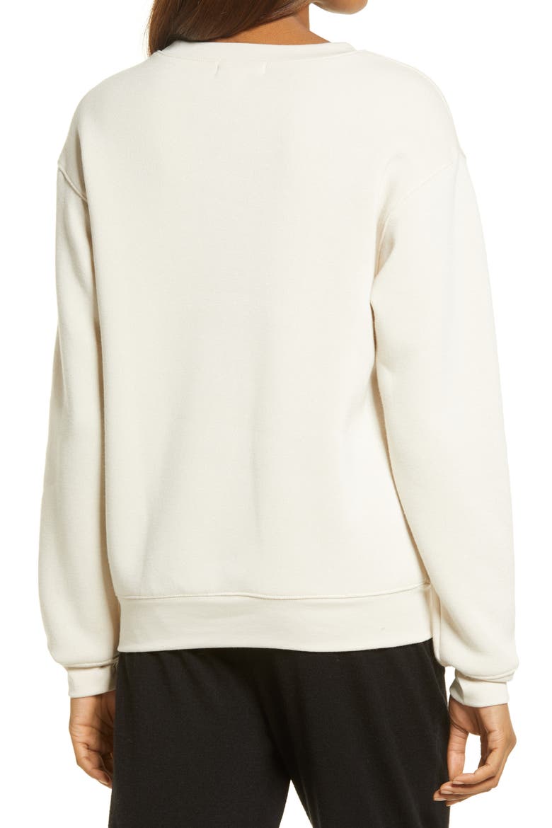 Love One Another Sweatshirt, Alternate, color, IVORY FOG