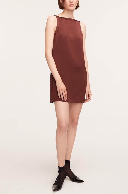 REBECCA TAYLOR REBECCA TAYLOR HEAVY SATIN SHIFT DRESS