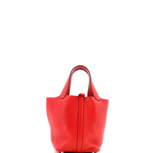 Pre-owned Hermes Hermes Picotin Lock Bag Clemence Pm