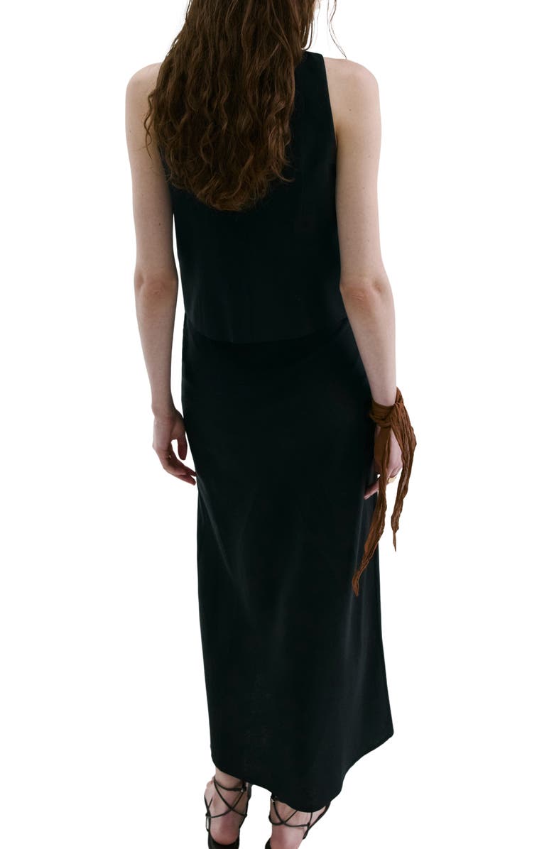 MANGO Toggle Closure Vest, Alternate, color, 