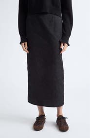 Cecilie Bahnsen Uka Cotton Blend Matelassé Skirt