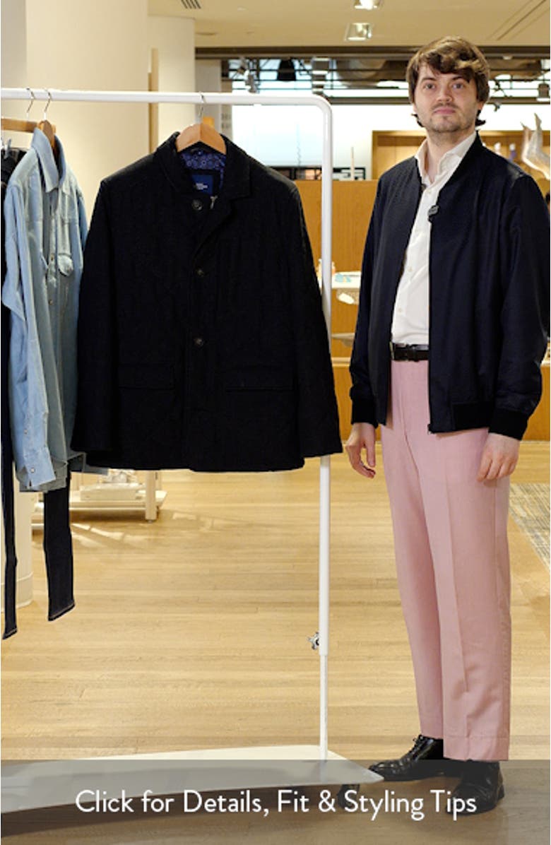 Hughes Quilted Walking Coat, sales video thumbnail