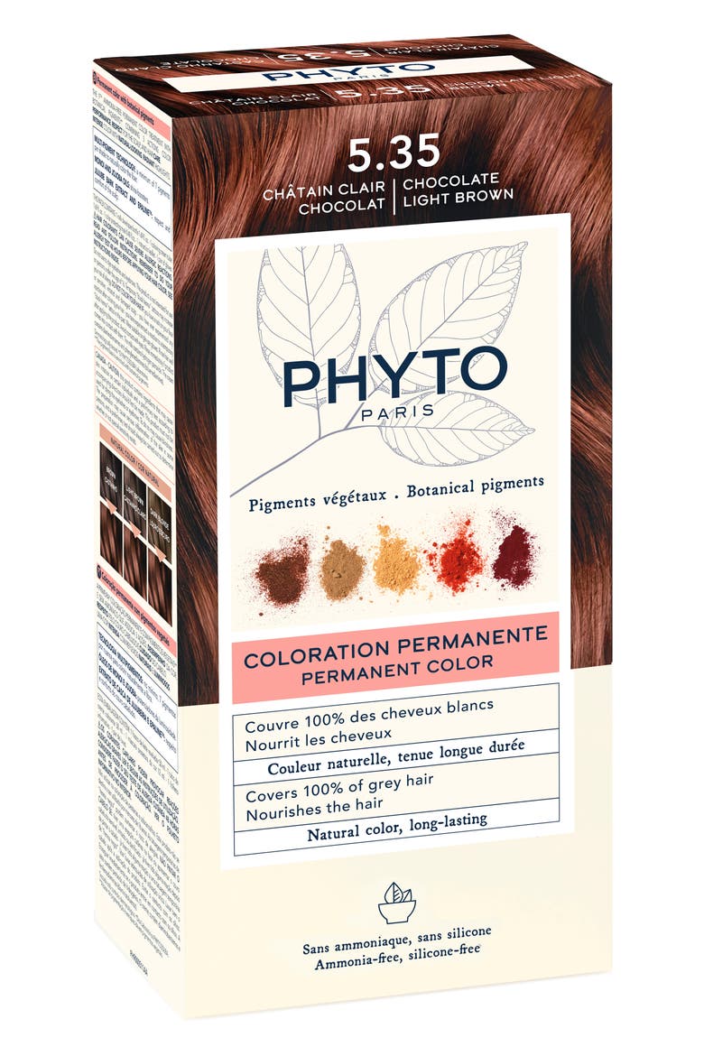 Phytocolor Permanent Hair Color, Main, color, 5.35 CHOCOLATE LIGHT BROWN