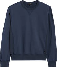 AG Blake Cotton French Terry Crewneck Sweatshirt