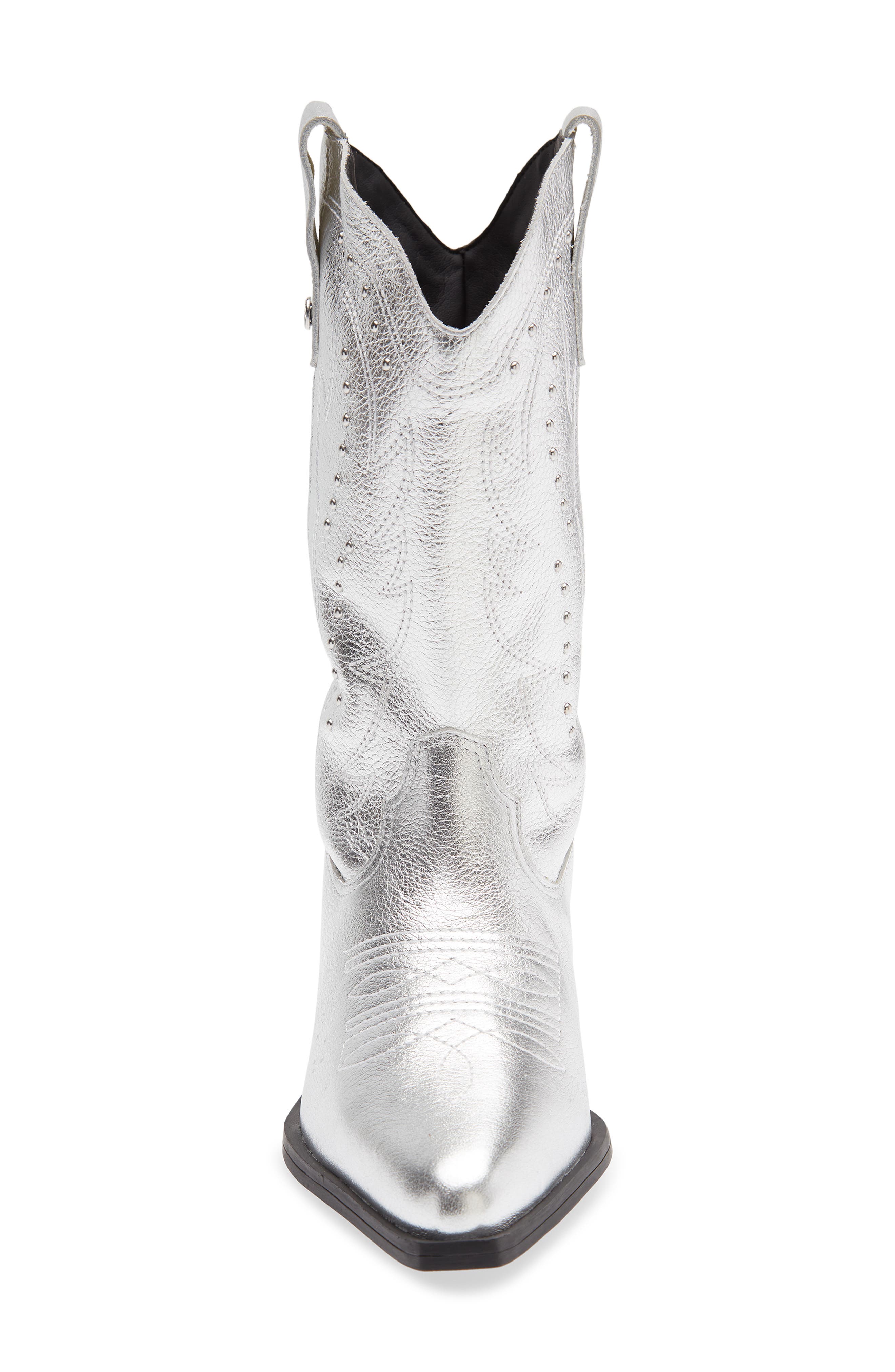 Bottero Metallic Western Boot, Alternate, color, 