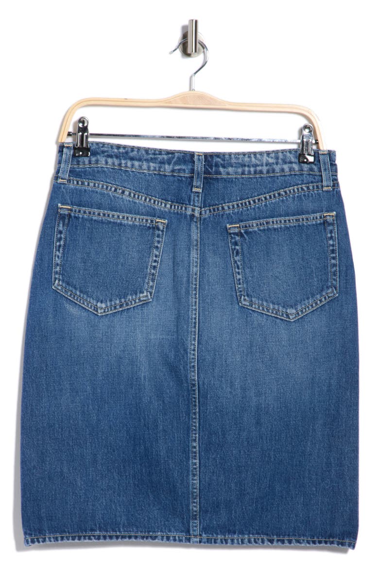 Tylee Denim Skirt, Alternate, color, BRENTWOOD