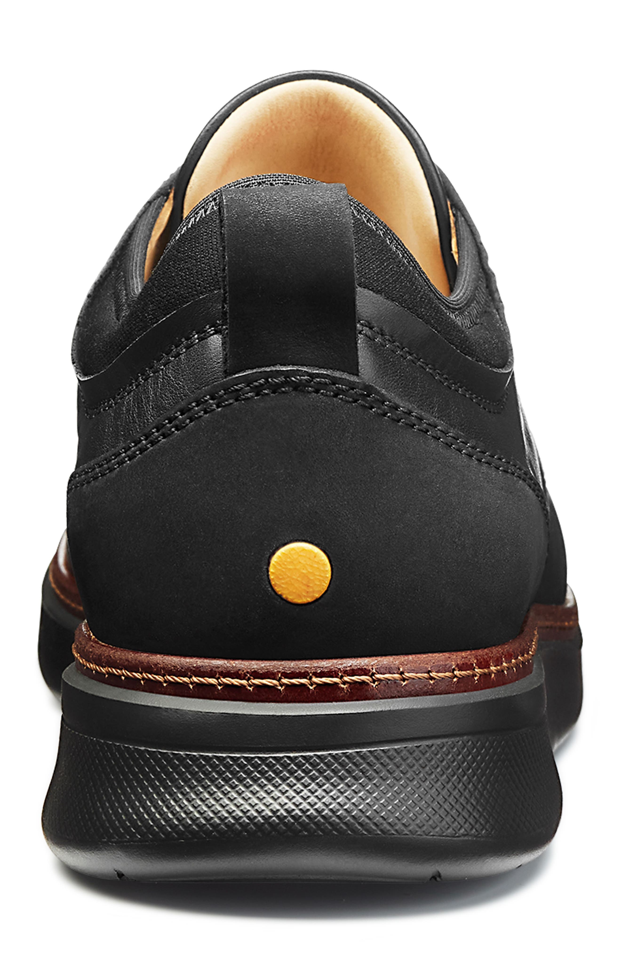 Samuel Hubbard Rafael Hybrid Lace-Up Derby, Alternate, color, Black On Black Leather