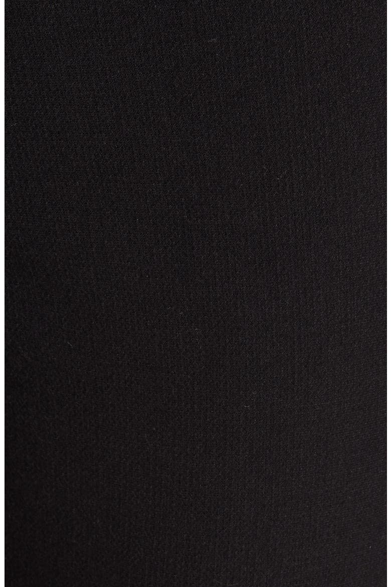 Fleece Lined Denim Leggings, Alternate, color, BLACK