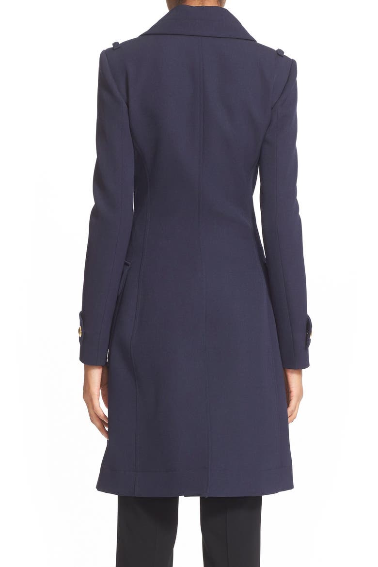'Baker' Wool Military Coat, Alternate, color, NAVY