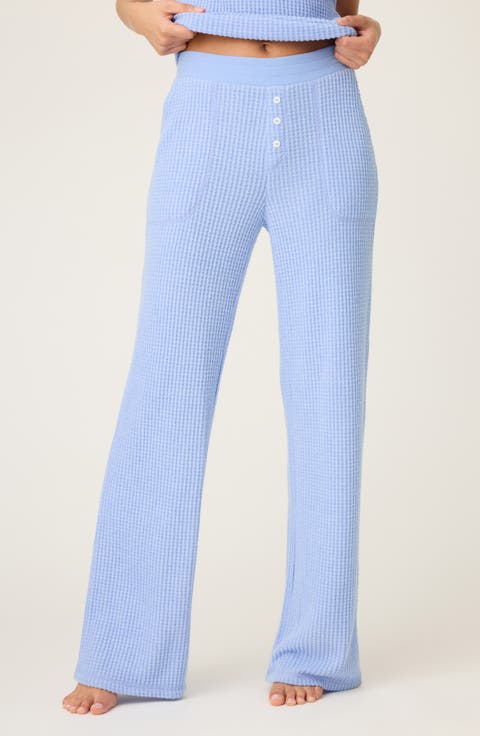 Morning Waffle Knit Pajama Pants