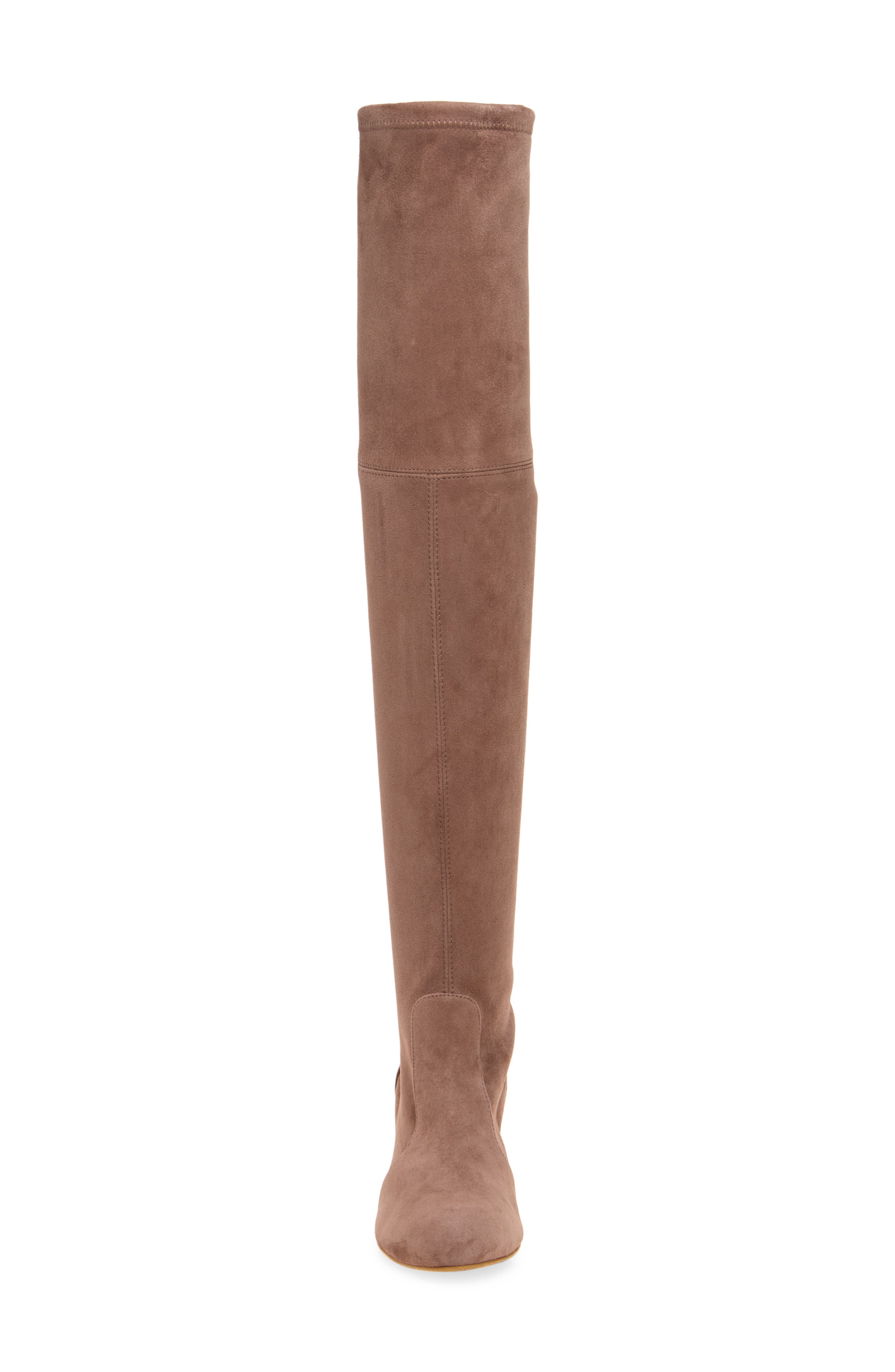 Yuliana Land Over the Knee Boot, Alternate, color, TAUPE