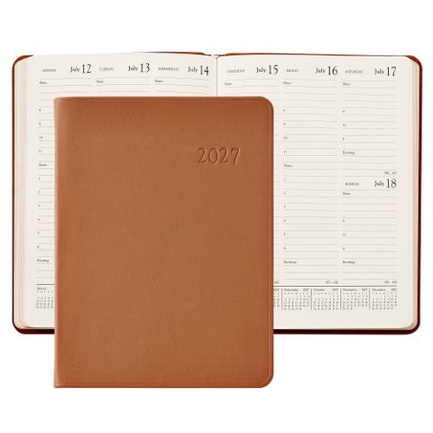 2027 Leather Desk Diary