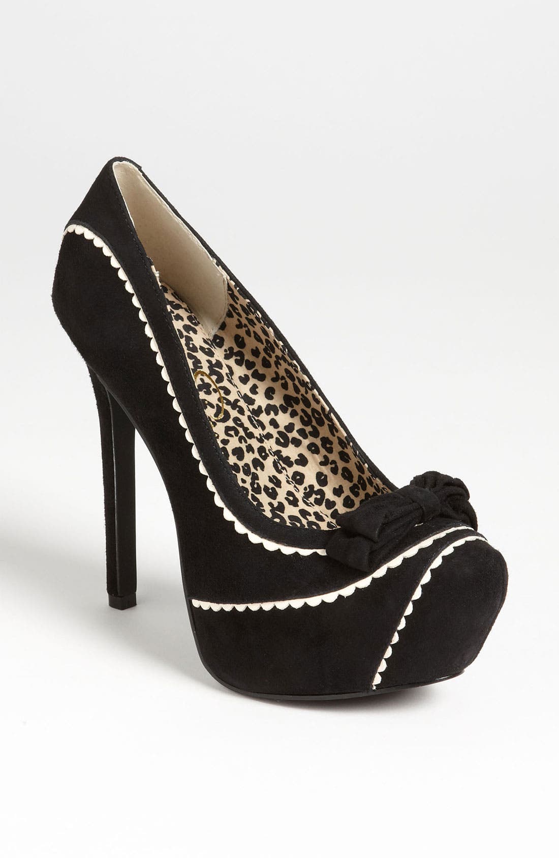 'Jeorge' Pump, Main, color, BLACK