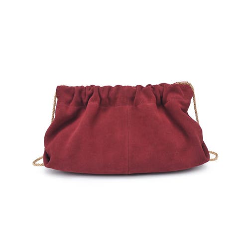 Moda Luxe Penelope Shoulder Bag In Burgundy