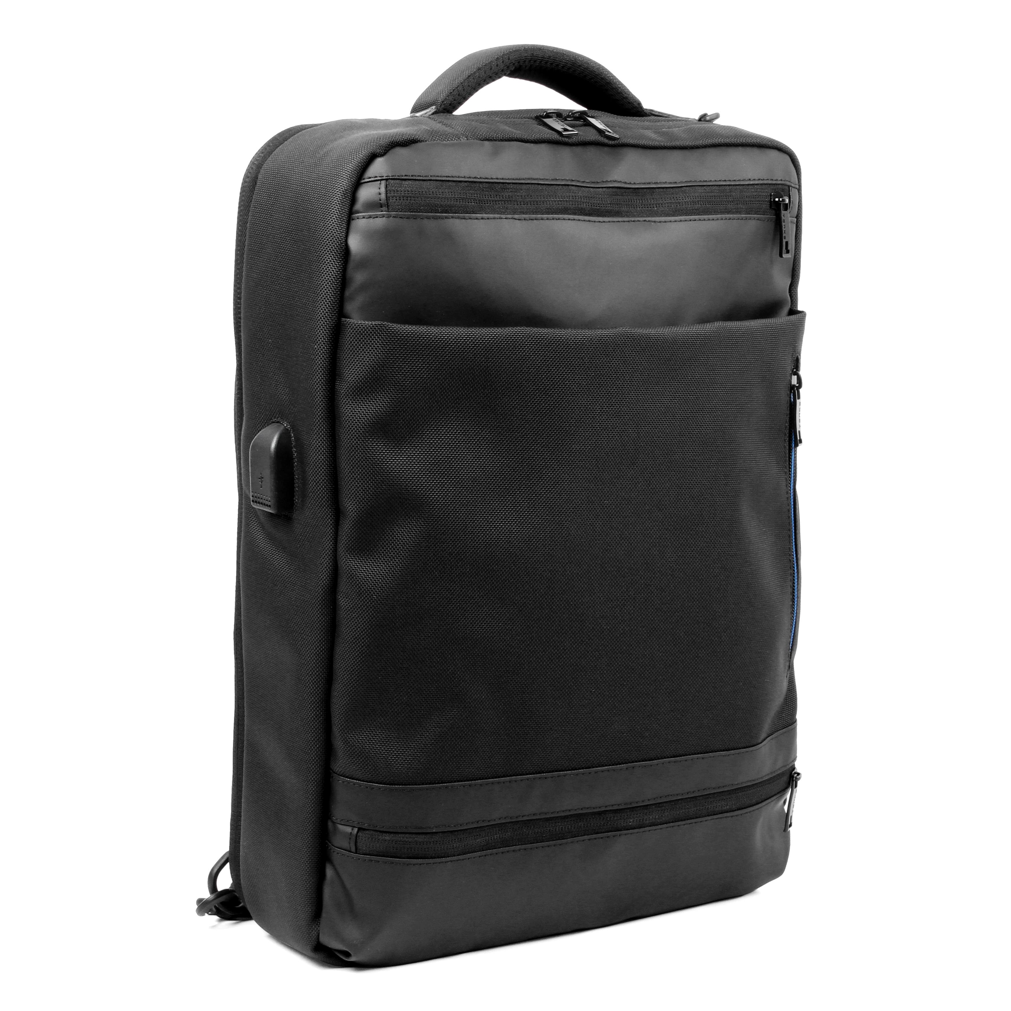 J World Tanka Duke Travel & Business Laptop Backpack, Alternate, color, Black