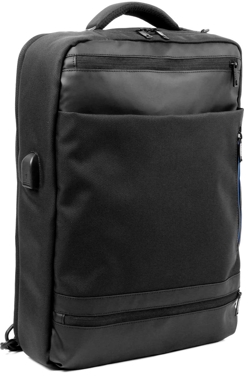 J World Tanka Duke Travel & Business Laptop Backpack, Alternate, color, Black