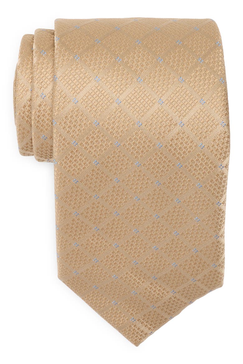 Carden Neat Tie, Main, color, CAMEL