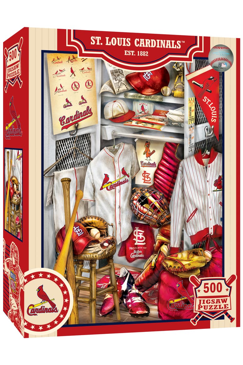 St. Louis Cardinals Locker 500pc Puzzle, Main, color, Multicolor