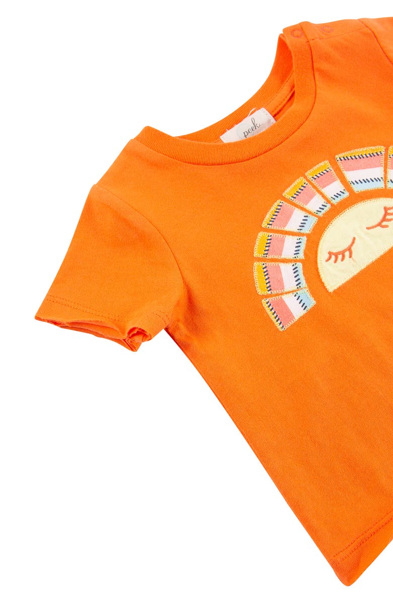 Peek Essentials Sun Cotton T-shirt & Shorts Set, Alternate, color,