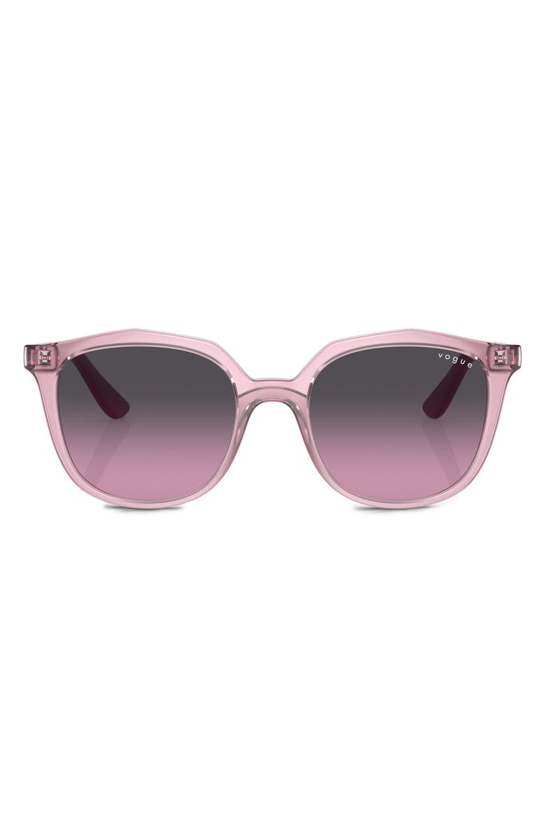 VOGUE Kids' 45mm Gradient Irregular Sunglasses, Alternate, color, Purple
