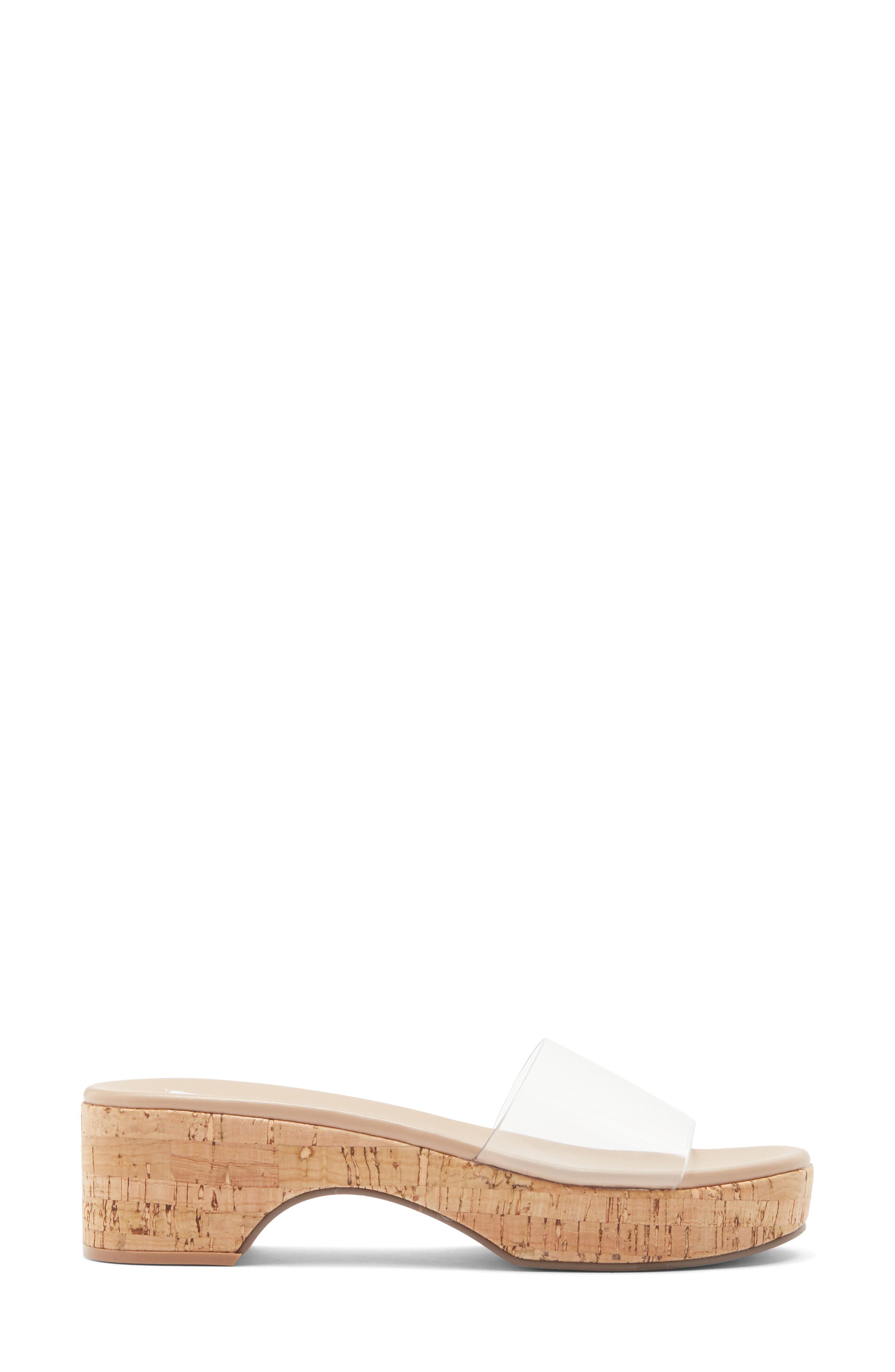 Steve Madden Corina Sandal, Alternate, color, Clear