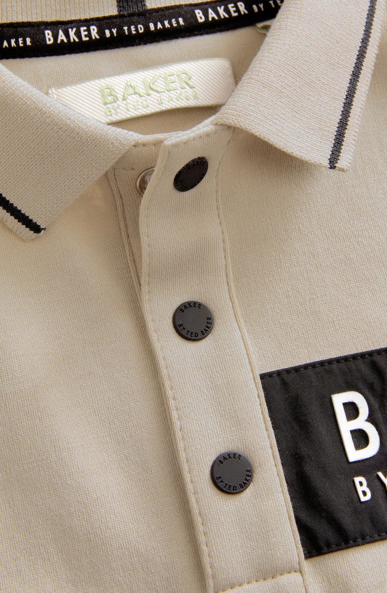 Baker by Ted Baker Kids' Cotton Graphic Polo, Alternate, color, 