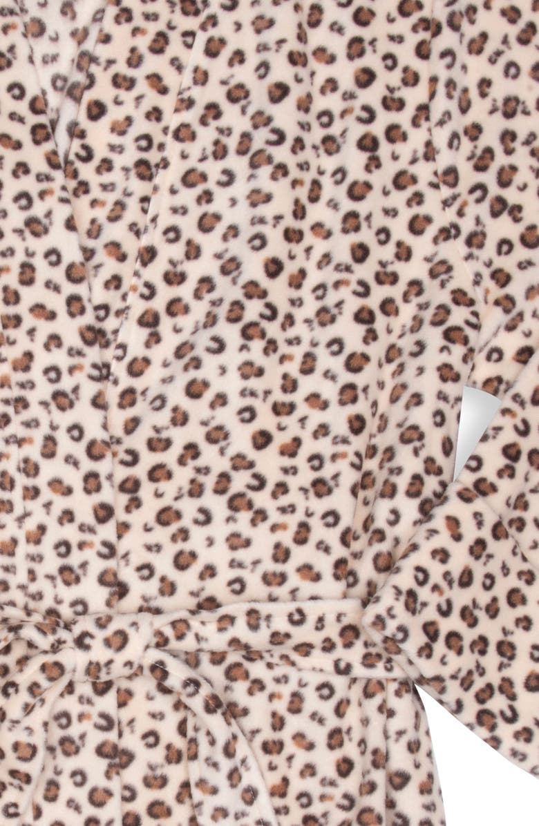 Calvin Klein Cozy Fleece Robe, Alternate, color, 